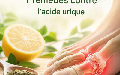 7 remèdes naturels pour éliminer l’acide urique, cause de l’arthrite