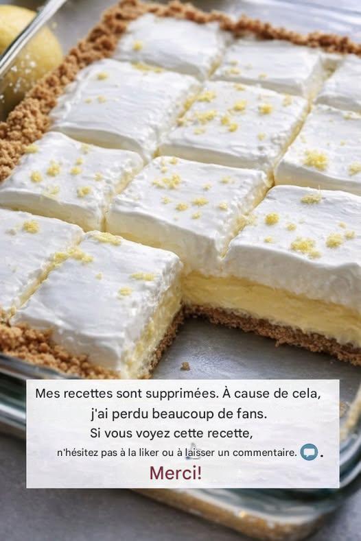 Cubes de citron crémeux – Frais, onctueux et irrésistibles