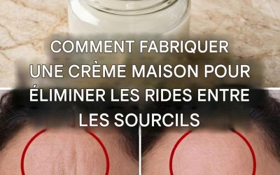 2 masques pour éliminer les ridules entre les sourcils