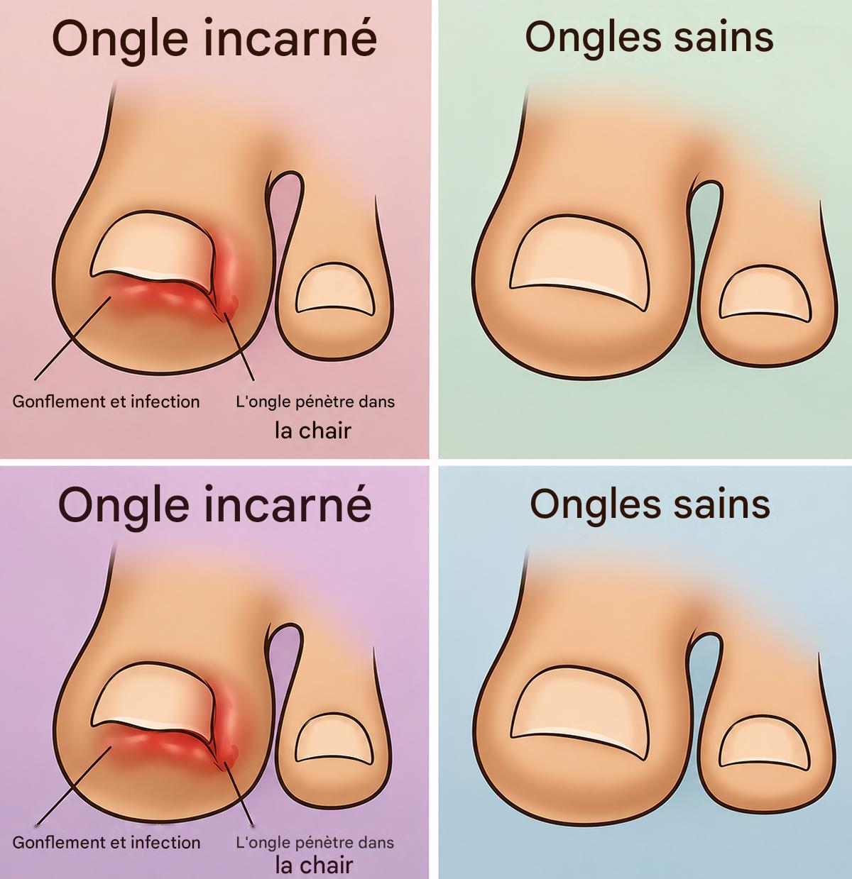 Ongles incarnés : comment les soigner rapidement et naturellement à la maison
