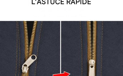 Apprenez à réparer en quelques minutes une fermeture éclair cassée sur un jean, un sac ou une veste.
