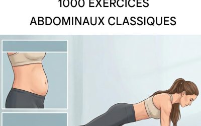 2 types de planches qui, en 2 répétitions, équivalent à 1000 exercices abdominaux classiques