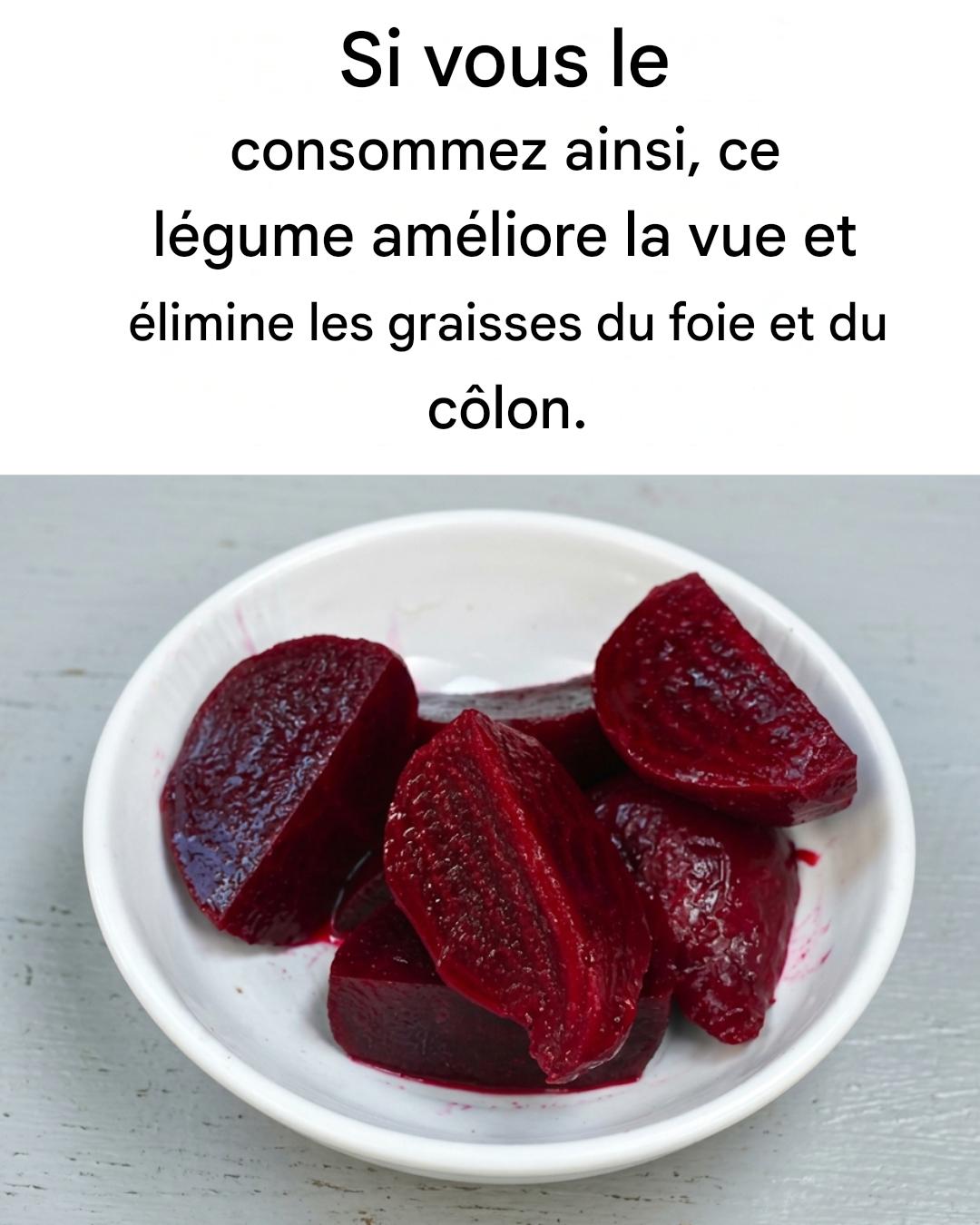Le légume qui améliore la vue, élimine les graisses du foie et purifie le côlon
