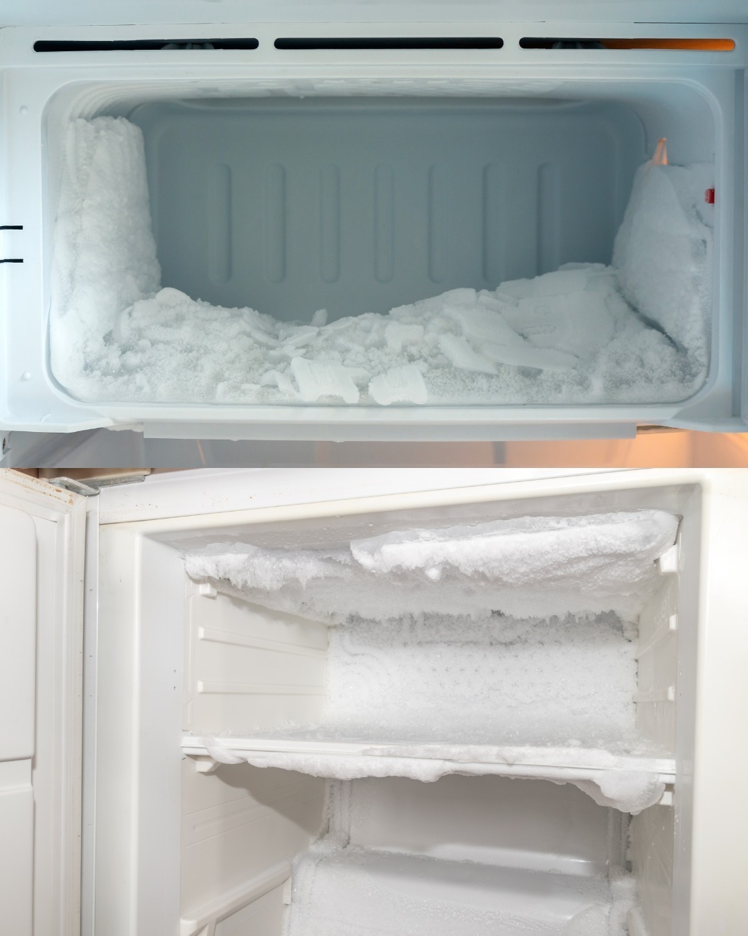 Astuce pour dégivrer le congélateur : la glace disparaît d’elle-même, sans avoir besoin de le débrancher.