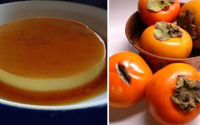 Caramel à la crème de kaki sans sucre : savoureux et léger