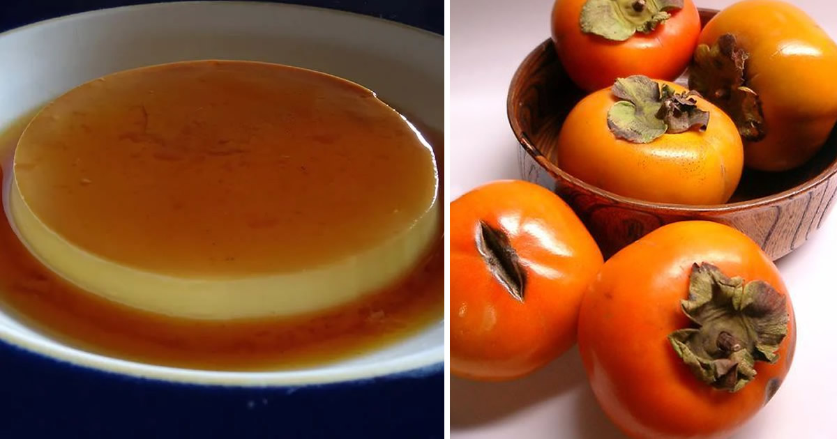 Caramel à la crème de kaki sans sucre : savoureux et léger