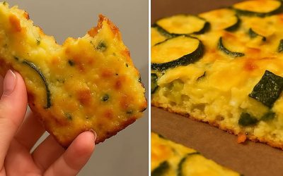 Focaccia aux courgettes : simple à préparer, rapide et délicieuse