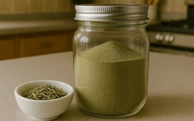 Comment préparer une délicieuse poudre de romarin : riche en saveur