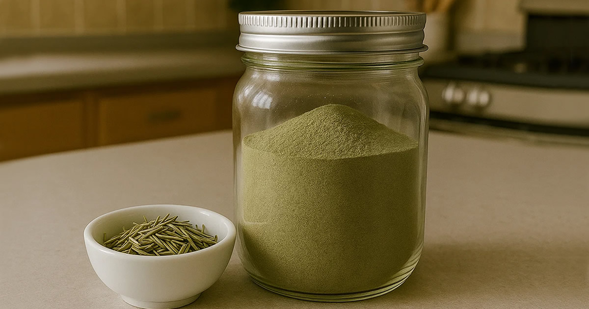 Comment préparer une délicieuse poudre de romarin : riche en saveur