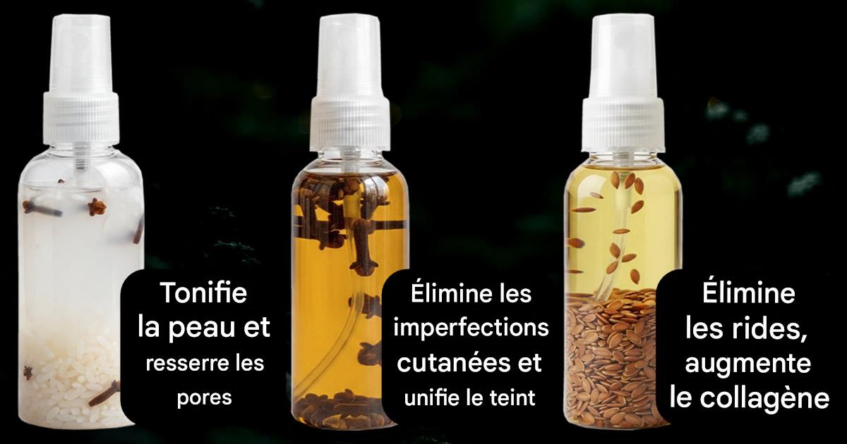 4 lotions toniques à base de clou de girofle pour une peau plus jeune et plus saine