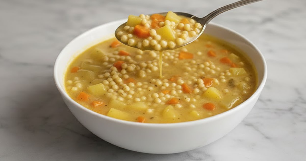Soupe de légumes légère et rassasiante pour une cure détox et une perte de poids.