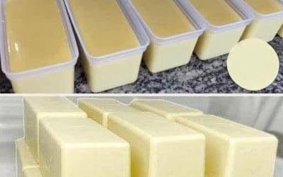 Savon fait maison avec du vinaigre et du bicarbonate de soude