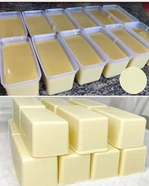 Savon fait maison avec du vinaigre et du bicarbonate de soude