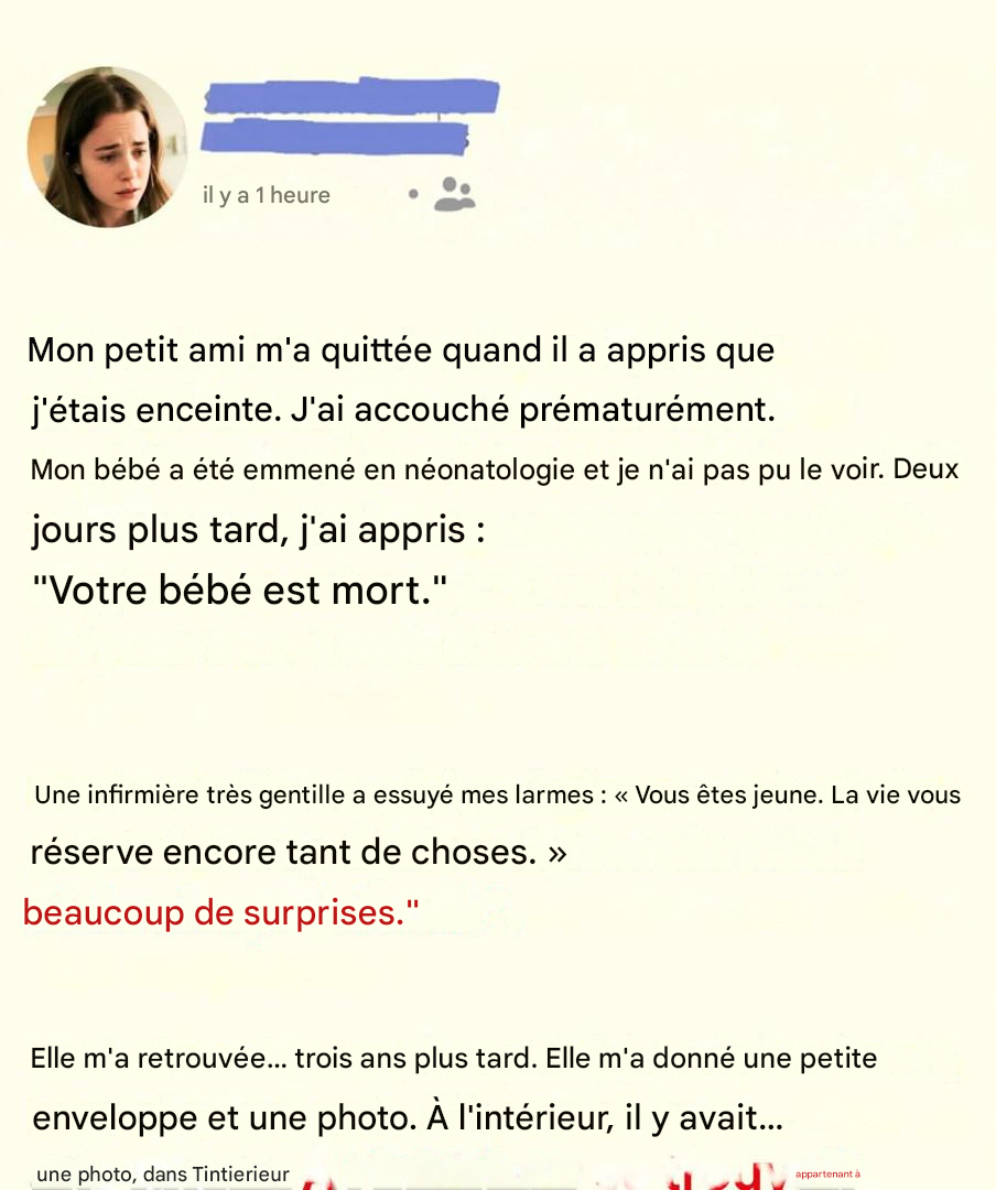 J’ai perdu mon bébé à 17 ans et j’ai quitté l’hôpital les mains vides – jusqu’à ce qu’une infirmière réapparaisse dans ma vie.