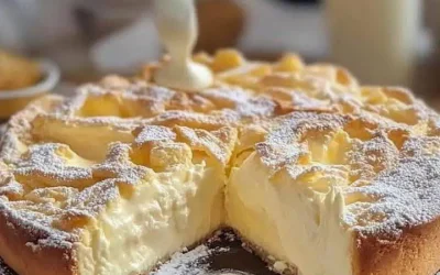 gâteau à la crème de guimauve