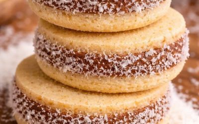 Alfajores à la fécule de maïs avec dulce de leche (recette traditionnelle facile et onctueuse)