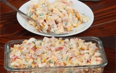 La meilleure salade du monde, la salade d’œufs de l’époque est-allemande, simple comme bonjour et super savoureuse.