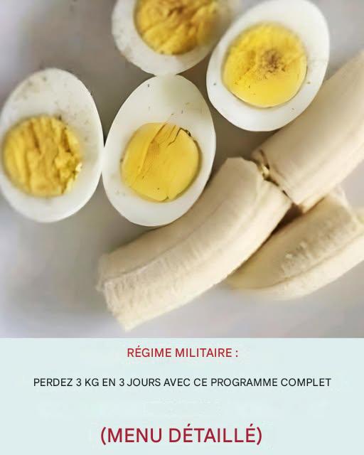 Perdez 3 kg en 3 jours avec ce programme complet