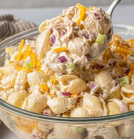 Salade de pâtes combinée