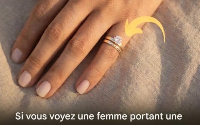 Que signifie le port d’une bague à l’auriculaire par une femme ?