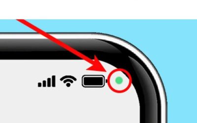 Vous voyez un point vert sur votre téléphone Android ? Voici ce que cela signifie.
