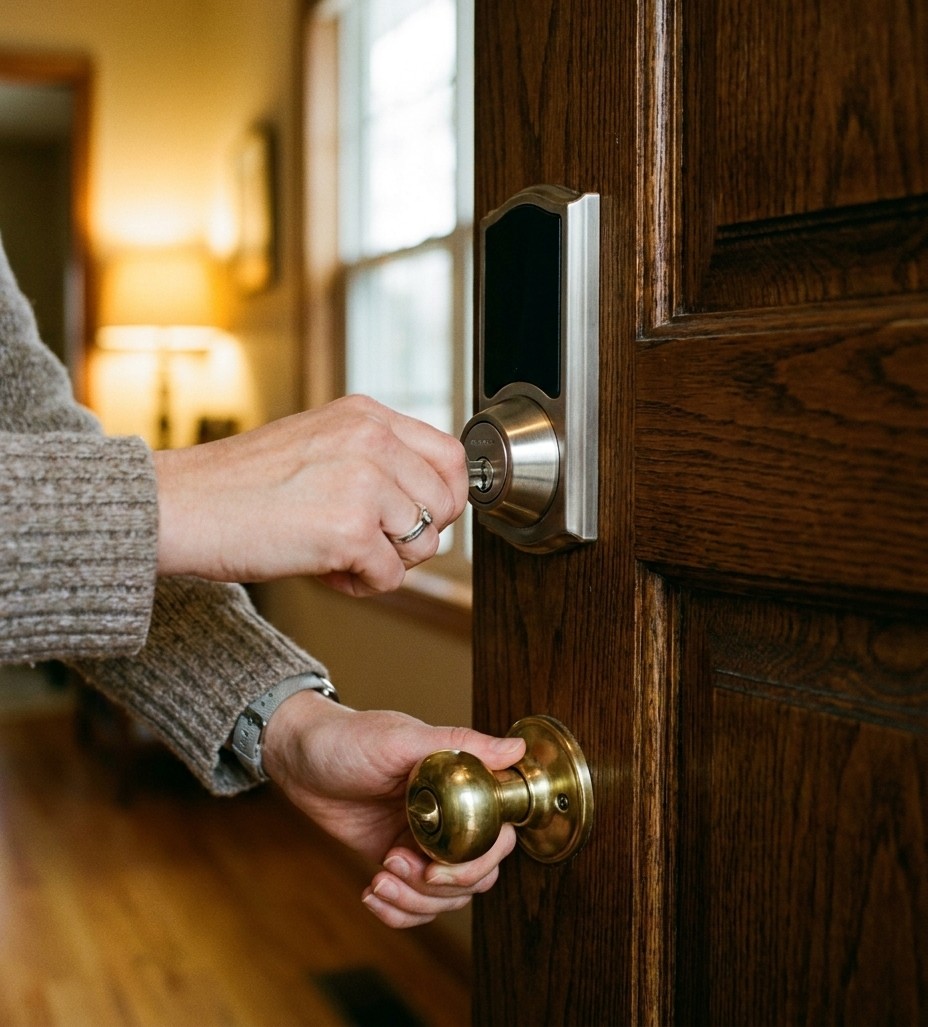 La mère verrouille la porte d’entrée même quand tout le monde est à la maison : est-elle paranoïaque ou au contraire sensée ?