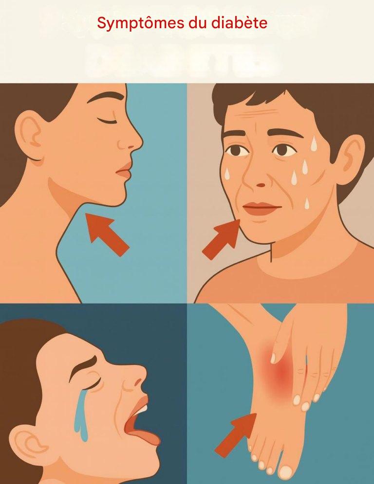 Symptômes d’hyperglycémie : Ces personnes présentent le risque le plus élevé de développer un diabète.