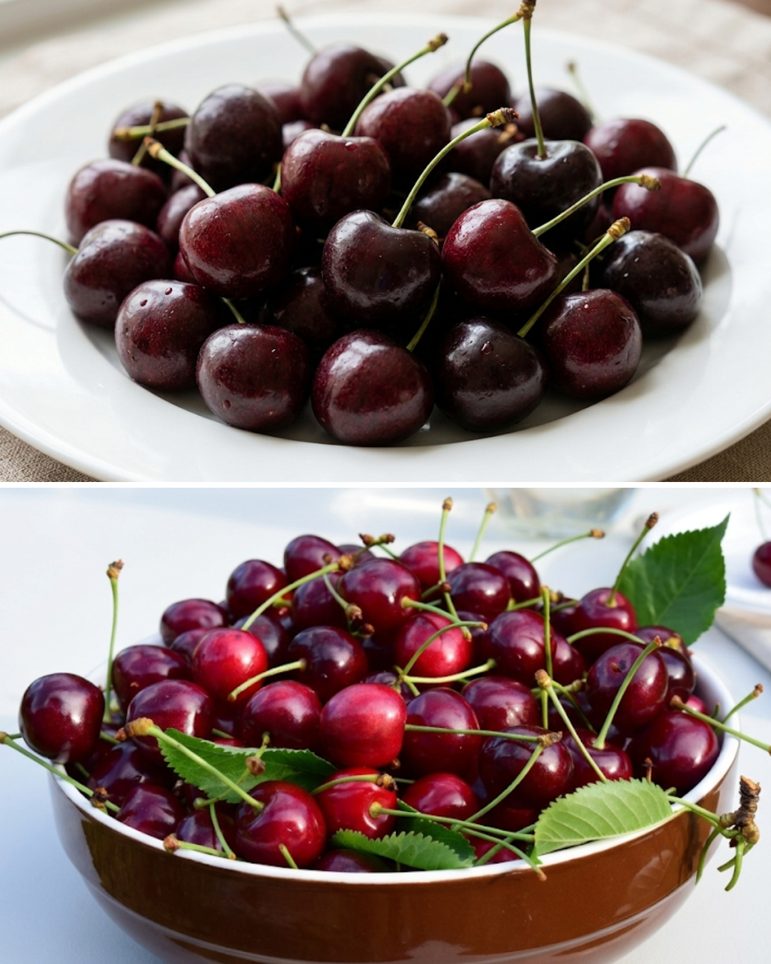 Les cerises : elles font baisser le cholestérol et le sucre, améliorent la mémoire et combattent l’insomnie.