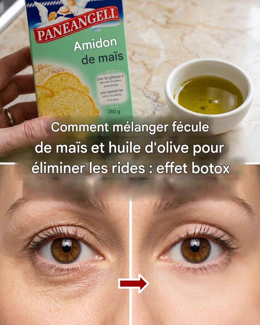 Voici comment combiner la fécule de maïs et l’huile d’olive pour rajeunir votre peau de 15 ans.