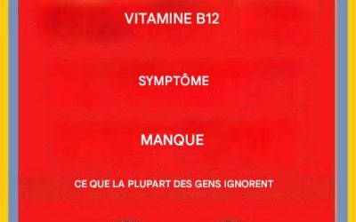 N’ignorez jamais ces signes avant-coureurs d’une carence en vitamines