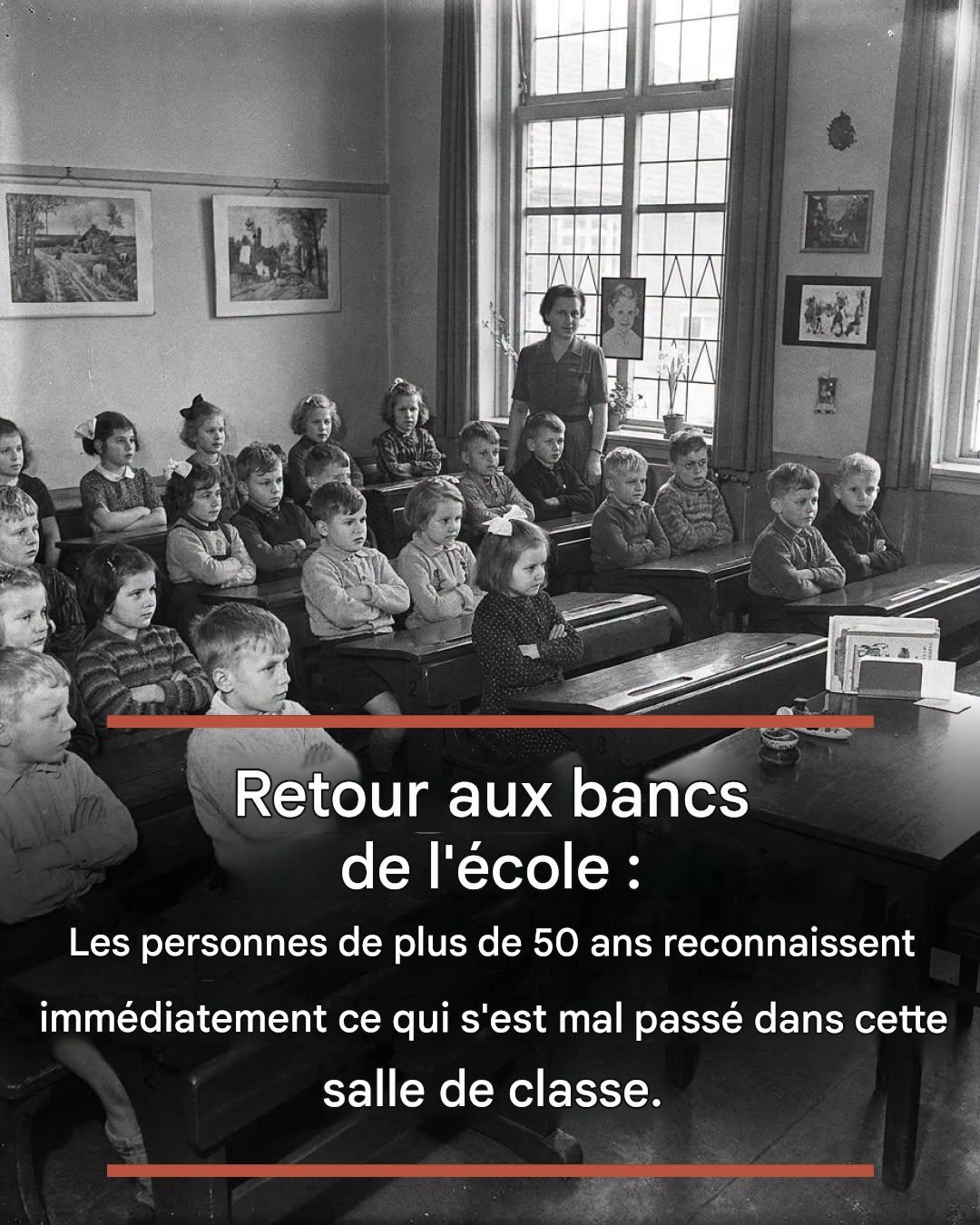 Rentrée scolaire : les plus de 50 ans reconnaissent immédiatement ce qui s’est mal passé en classe.