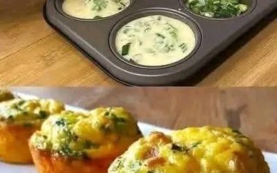Recette de muffins aux omelettes aux légumes pour enfants