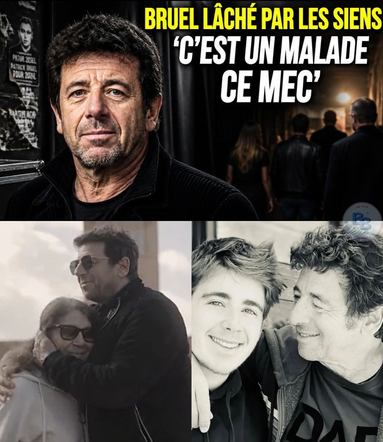 Patrick Bruel lâché par ses proches : “STOP , Ce mec est un malade. faut le dire ” — Le scandale Patrick Bruel prend une tournure dramatique !