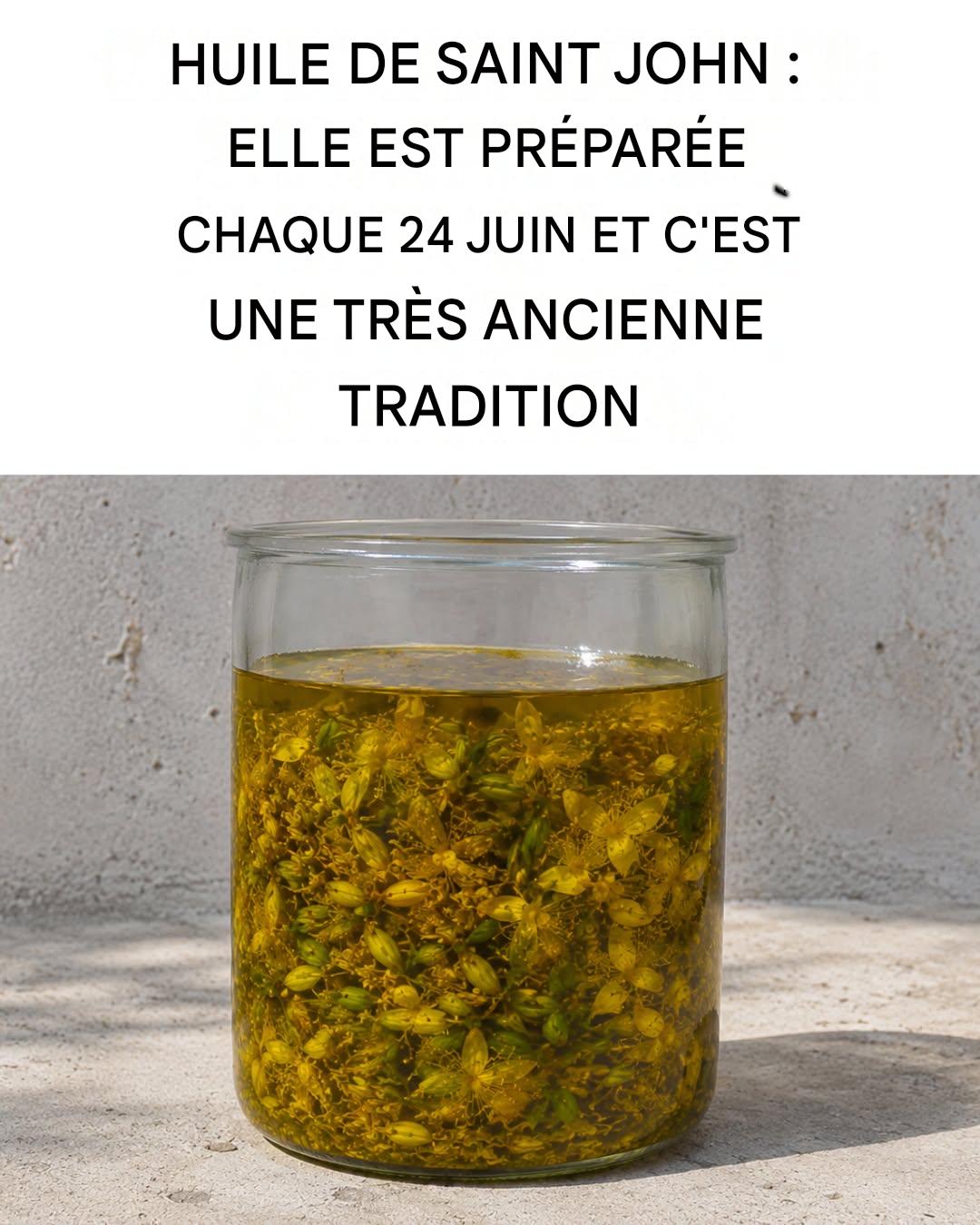 Comment préparer l’huile de millepertuis, le remède de grand-mère contre les rides, la peau sèche et les coups de soleil.