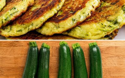 Recette : Burgers de courgettes, savoureux, sains et très faibles en calories