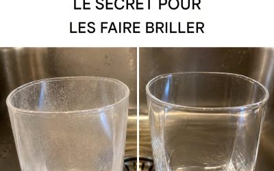 Comment enlever le voile blanc des verres et leur redonner leur éclat