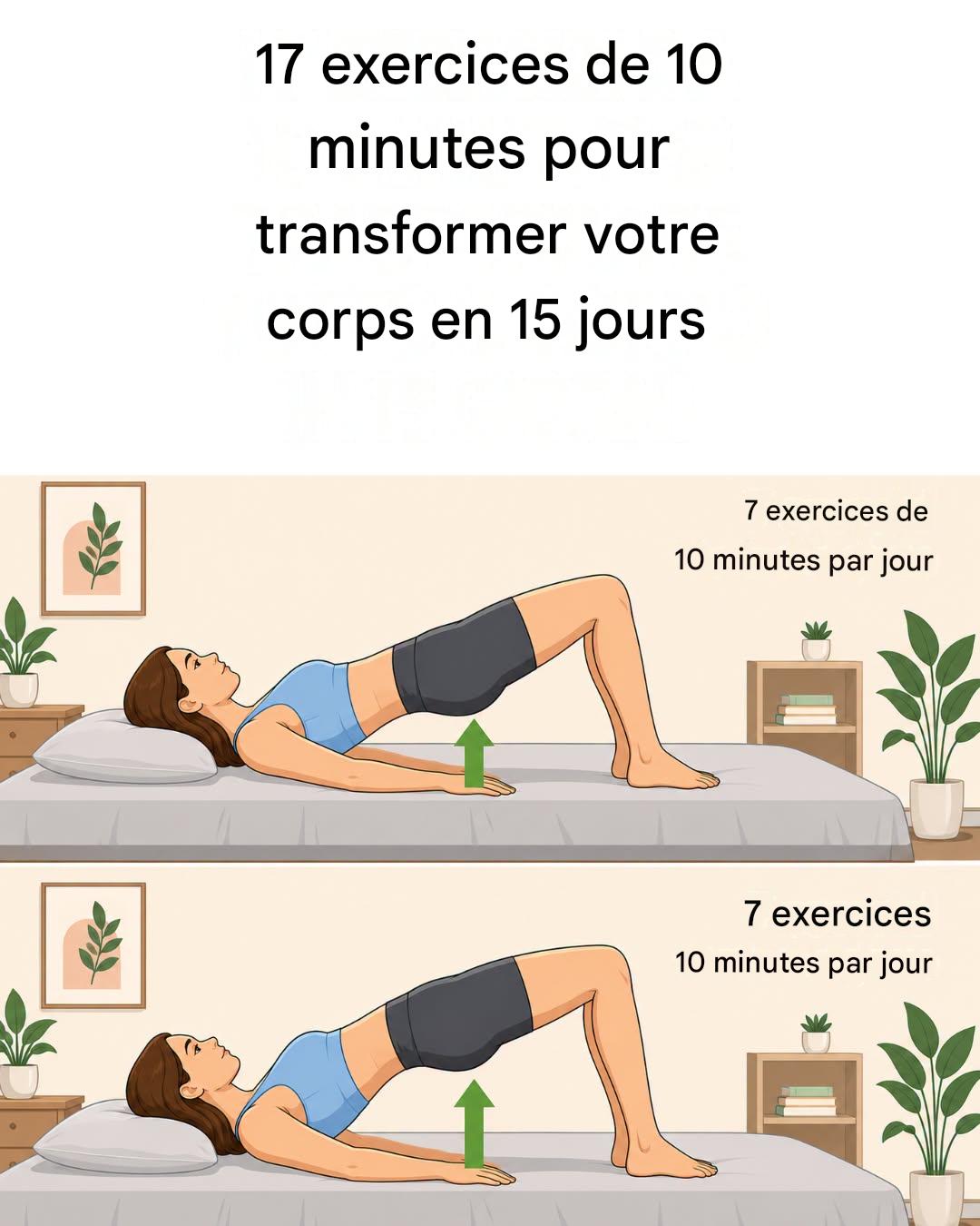 7 exercices pour les fessiers que vous pouvez faire sans sortir du lit