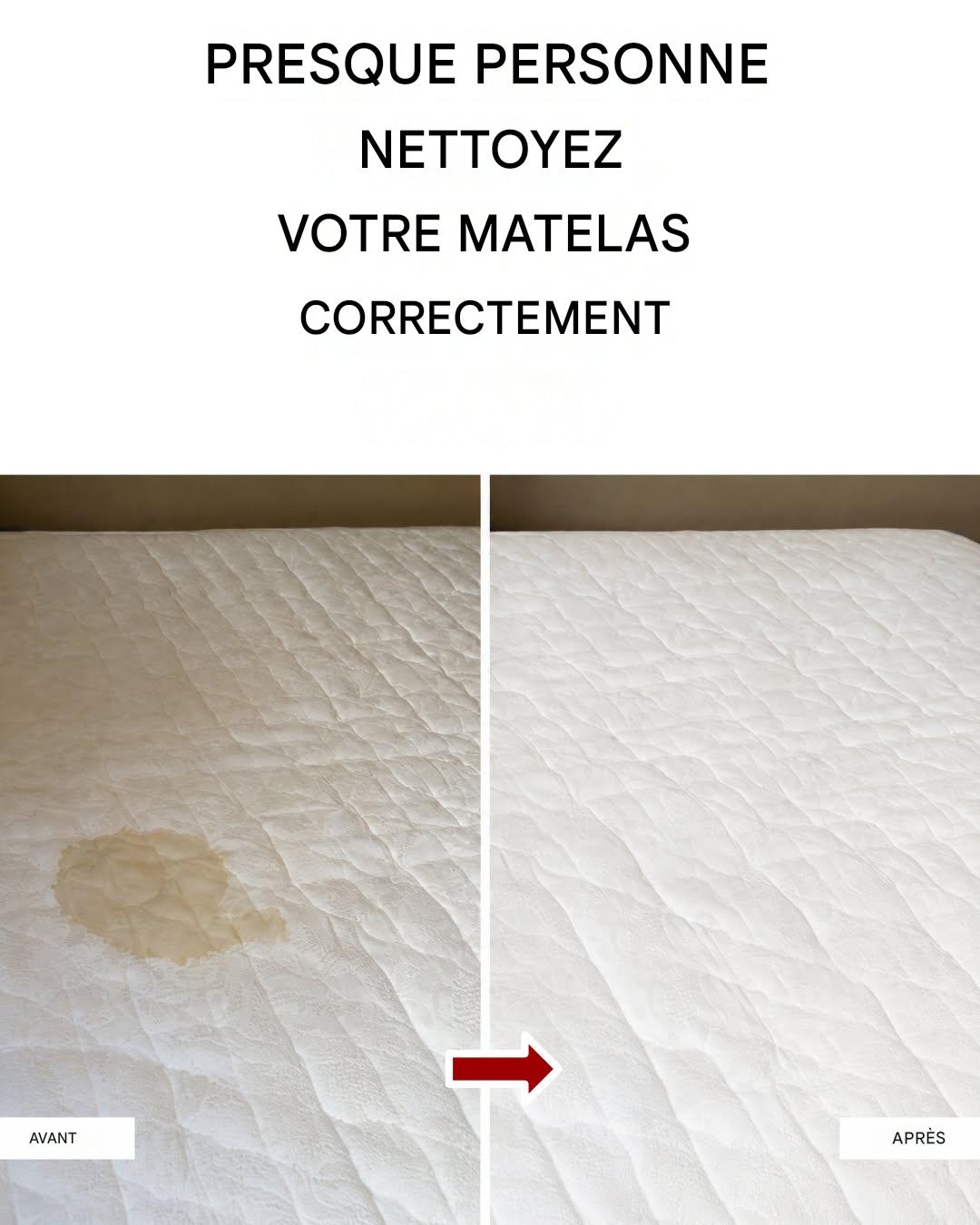 Comment nettoyer un matelas et éliminer les taches, les acariens et les mauvaises odeurs