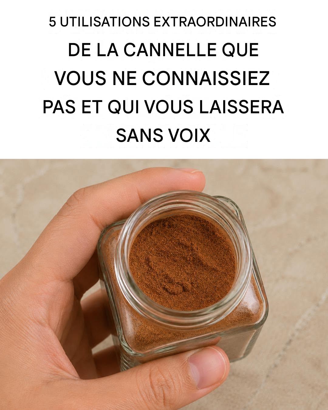 5 utilisations astucieuses de la cannelle à la maison
