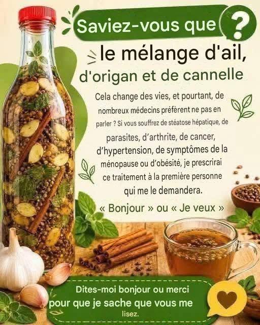 Ce dont on parle peu à propos de l’ail et de l’origan, et pourquoi de nombreux médecins restent silencieux.