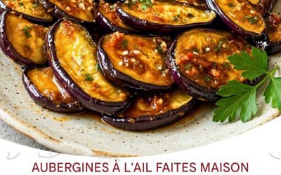 Aubergines à l’ail maison