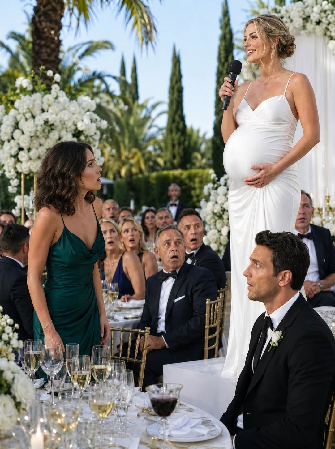Ma sœur est tombée enceinte de mon mari. Puis elle l’a annoncé au micro devant trois cents invités, en plein milieu de la célébration de mon dixième anniversaire de mariage.