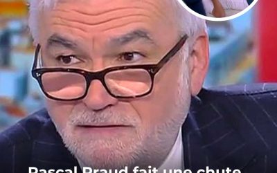 Pascal Praud victime d’une mauvaise chute dans les locaux d’Europe 1 : “J’ai une entorse”
