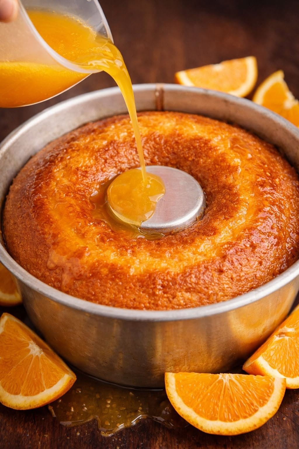 Gâteau éponge à l’orange super moelleux