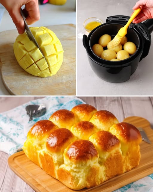 Petits Pains Moelleux à la Pomme de Terre à l’Air Fryer : la recette ultra douce et irrésistible