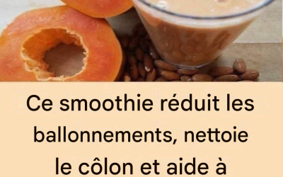Recette de smoothie à la papaye et aux amandes : une nutrition simple pour votre quotidien
