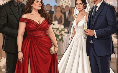 Ma sœur m’a volé mon fiancé parce que j’étais « trop grosse »… mais je suis venue à son mariage avec un homme que tout le monde craignait.