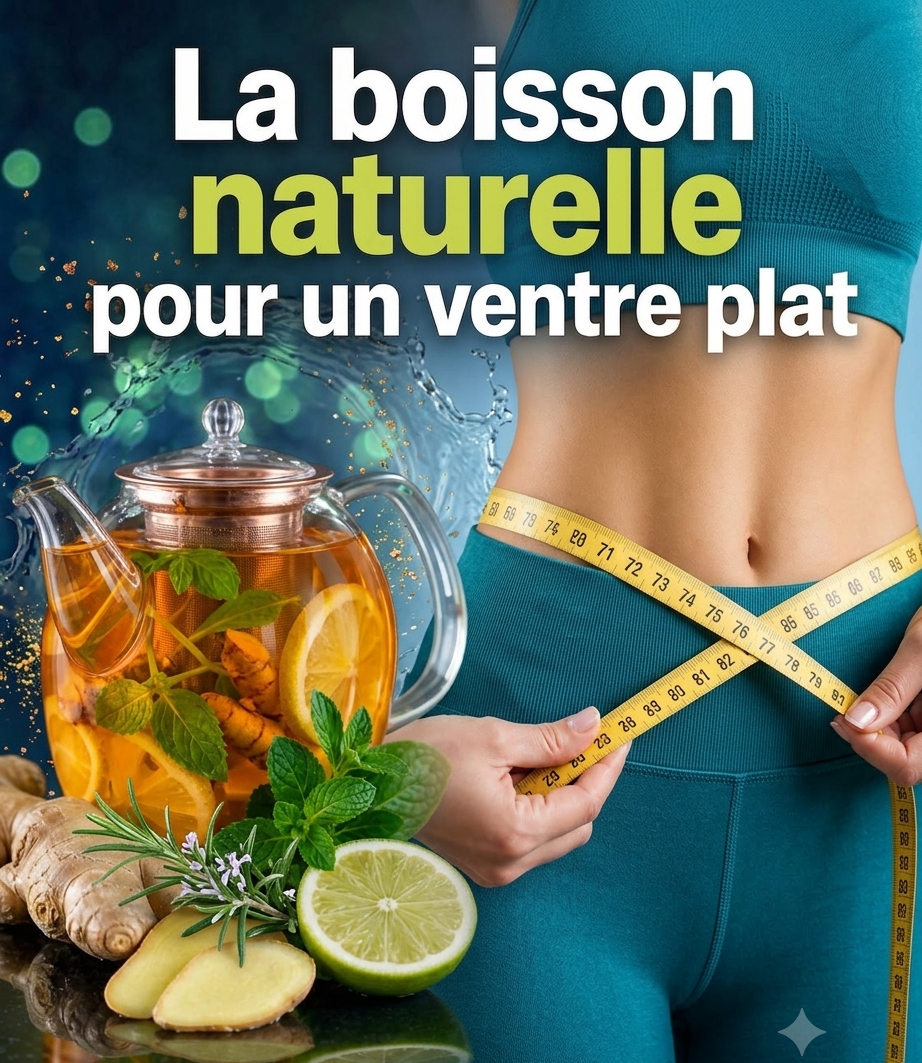 Comment faire dégonfler le ventre en 60 secondes avec cette recette simple