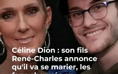 Céline Dion choquée après l’annonce de son fils