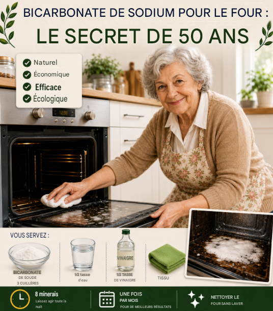 Comment nettoyer son four avec du bicarbonate de soude et du vinaigre : une vieille astuce